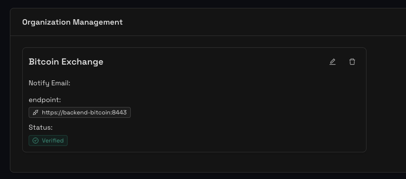 Doğrulanmış Organizasyon